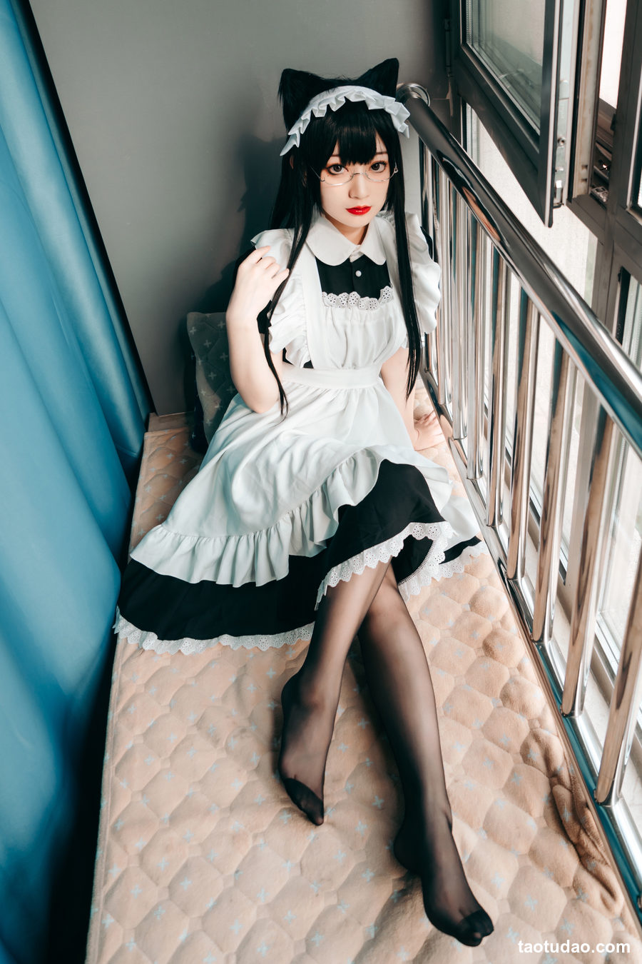 图片[3]-[YITUYU艺图语]2023.04.19 在家偷偷穿上了女仆装 桃墨公子x [38+1P／269MB]-绅士图