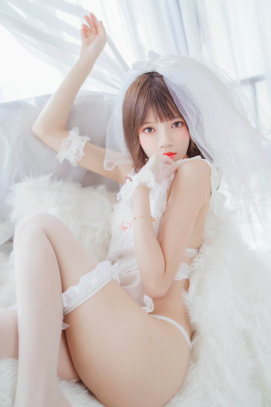 桜桃喵 - 轻纱02 / 34P-380MB / cos萌妹-绅士图