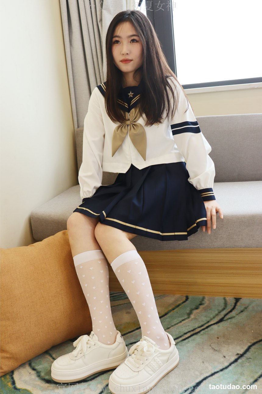 图片[2]-初夏女神 NO.017 水吉 M码水手服搭配37码运动鞋[122P+1V／8.22GB]-绅士图