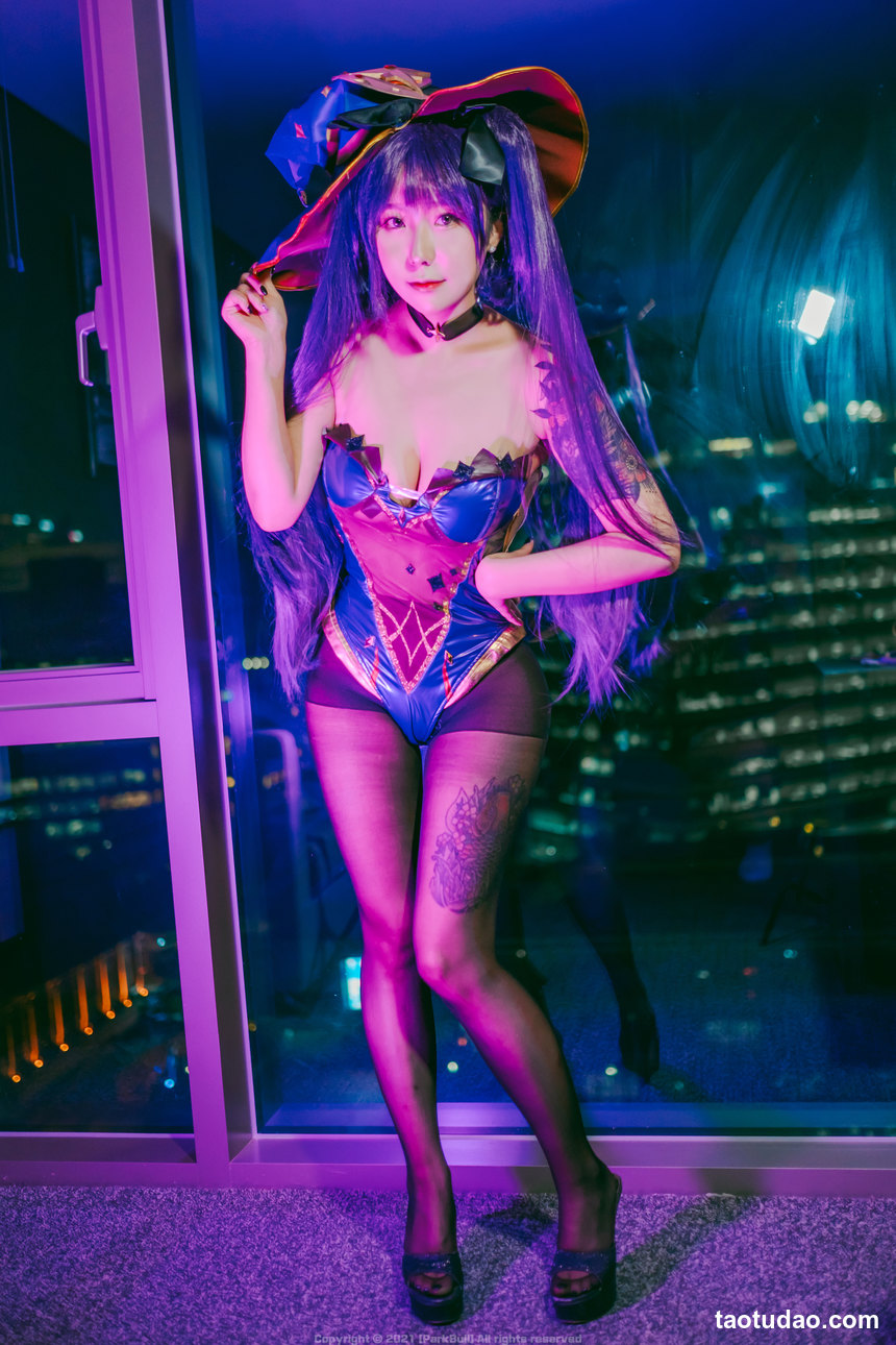 图片[3]-[BLUECAKE] Sohee – Tasty Mona Christmas (Genshin Impact) [61P-613MB]-绅士图