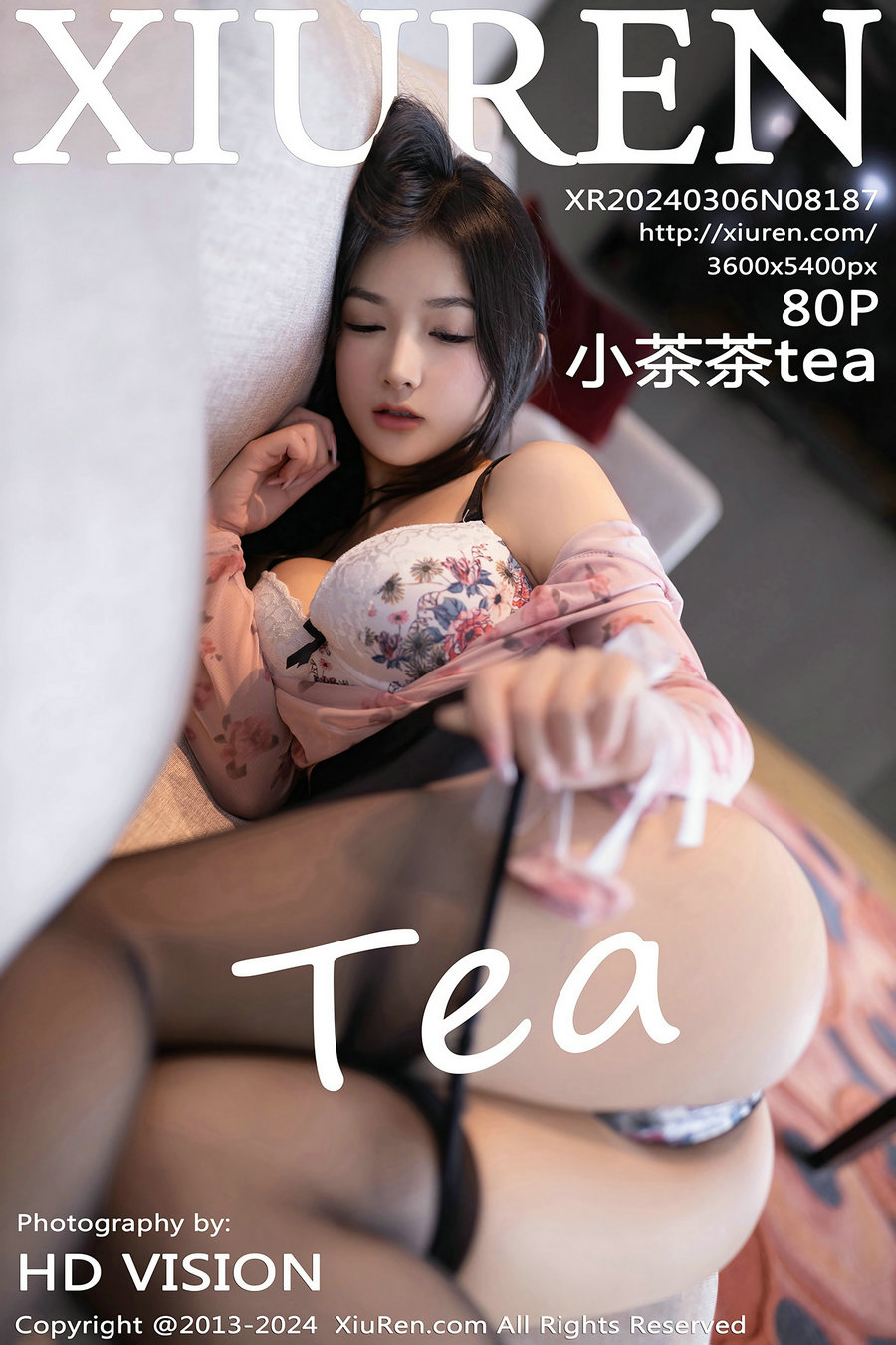/ 秀人美媛馆 / 2024.03.06 No.8187 小茶茶tea / 80P374MB / 秀人网-绅士图