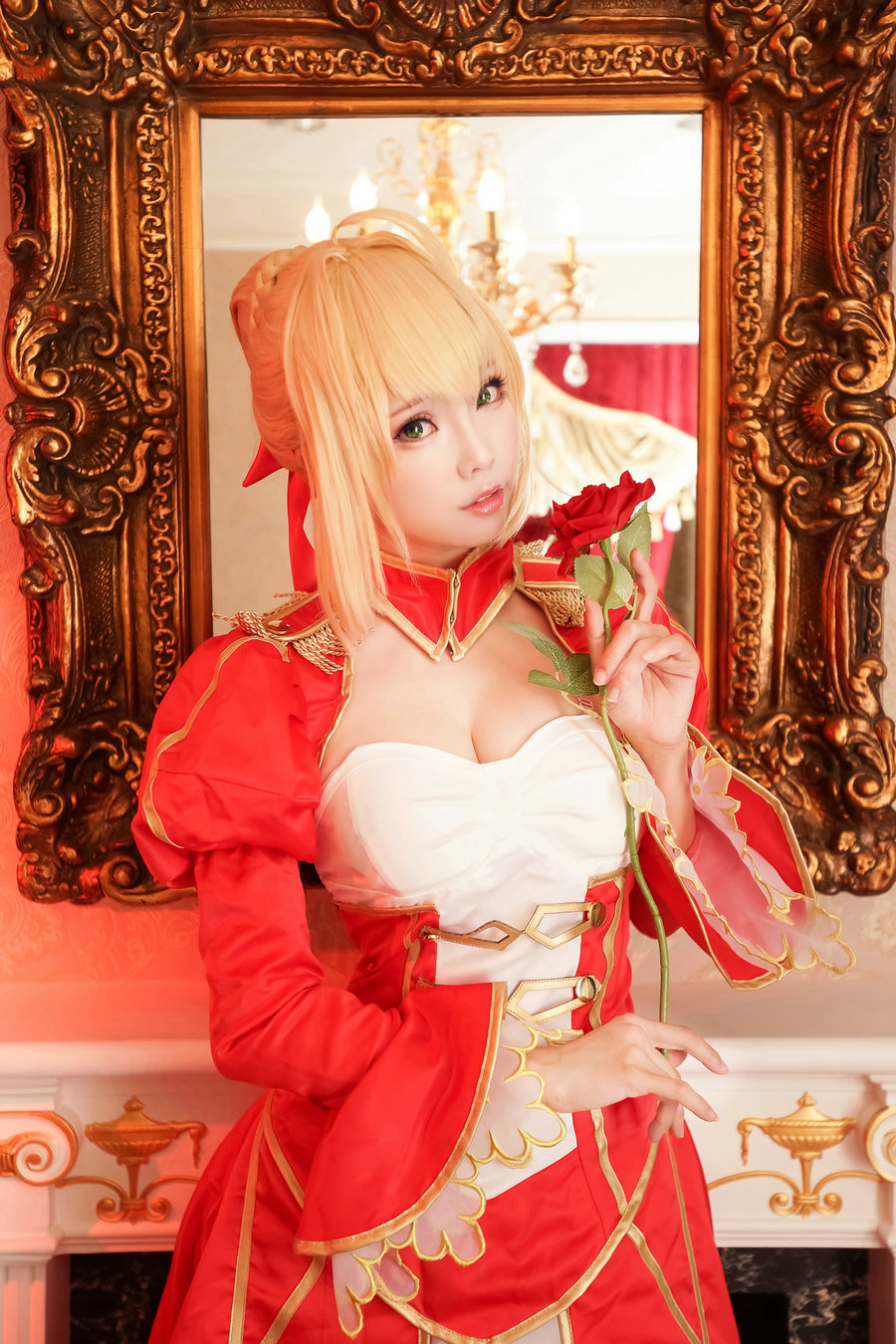 Ely_eee(ElyEE子) - 尼禄 / 17P-65MB / cos萌妹-绅士图