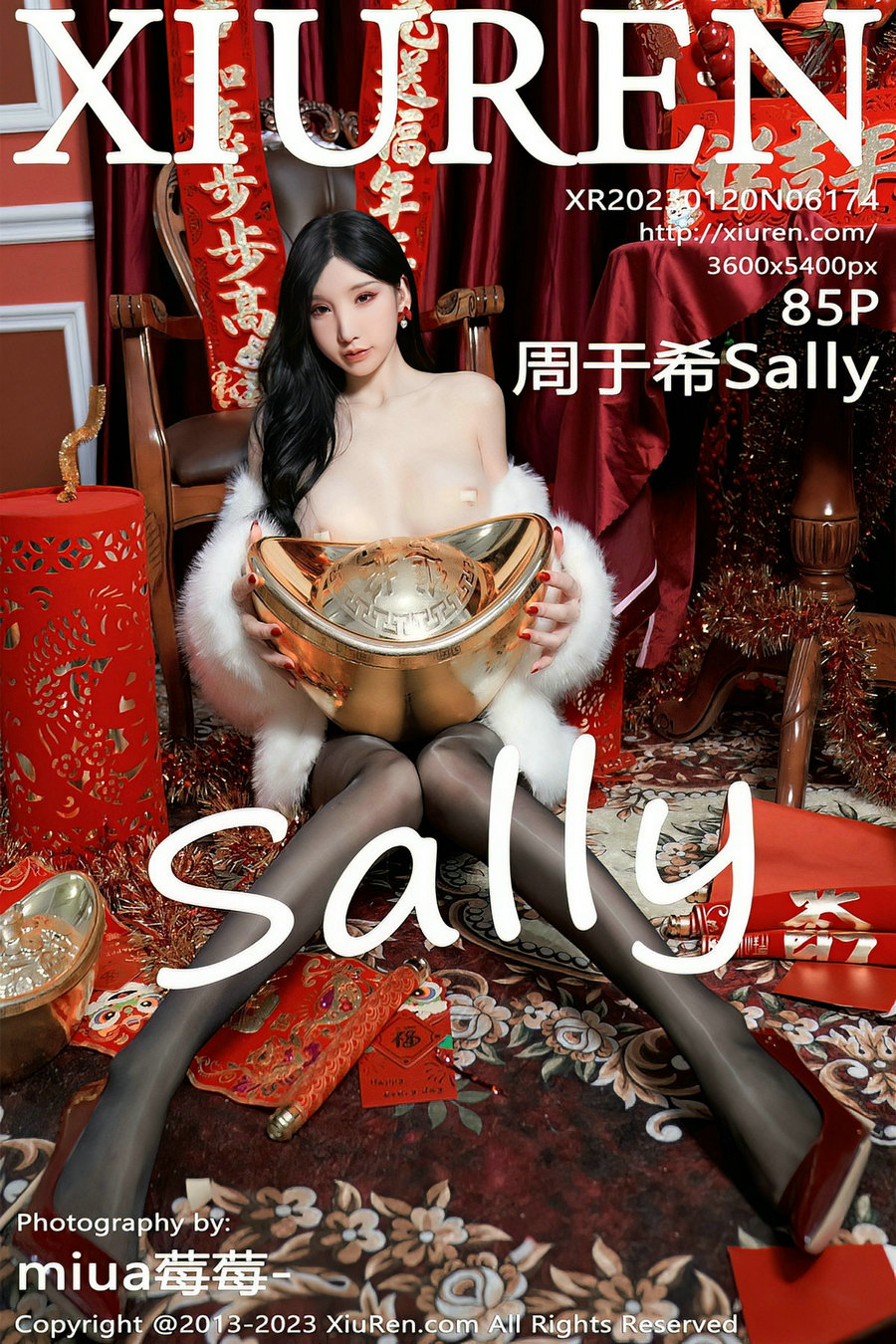 / 秀人美媛馆 / 2023.01.20 No.6174 周于希Sally / 85P863MB / 秀人网-绅士图