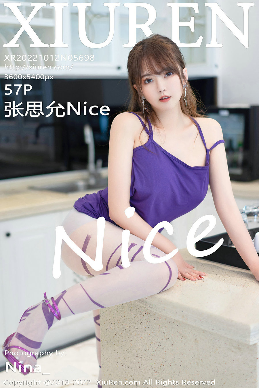 / 秀人美媛馆 / 2022.10.12 No.5698 张思允Nice / 57P408MB / 秀人网-绅士图