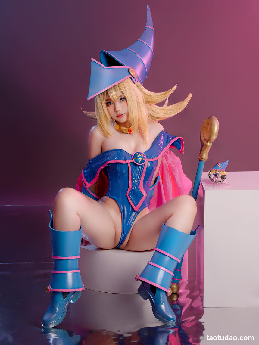 图片[2]-ZinieQ – NO.045 Dark Magician Girl (Yu Gi Oh)[41P-9V-268.5M]-绅士图