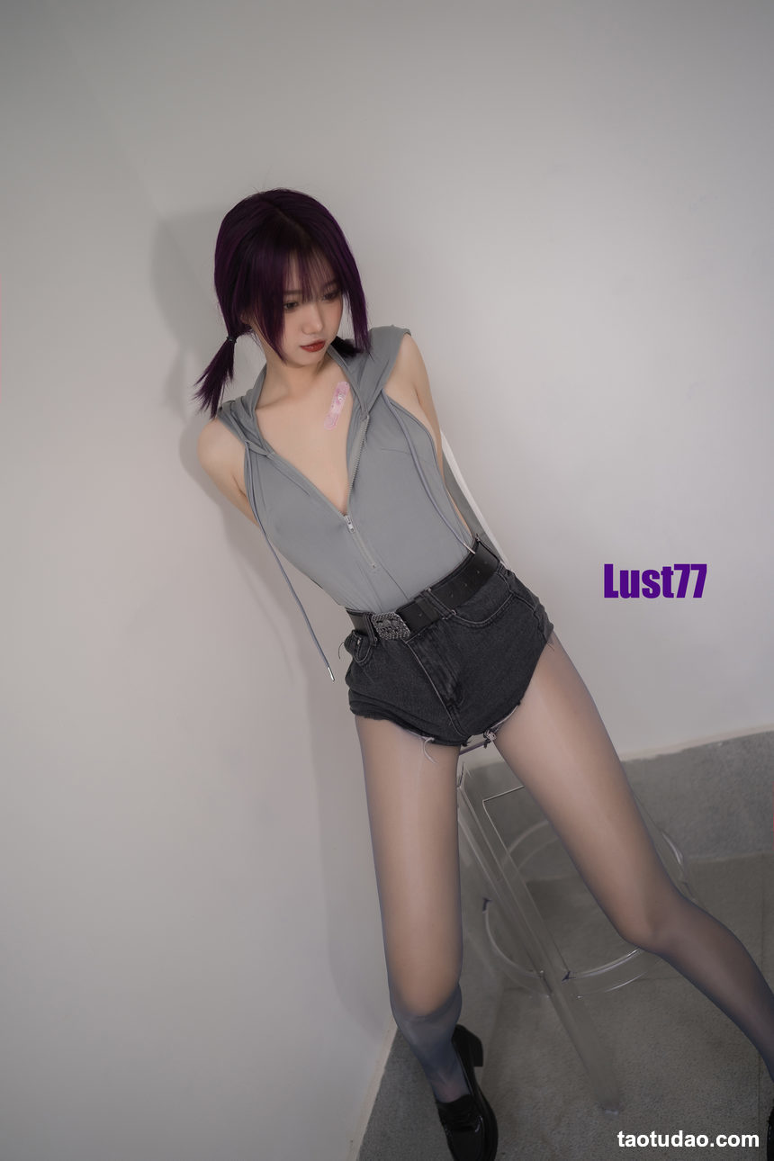 图片[4]-柒柒要乖哦 – NO.53 小灰兔 [71P+1V-510MB]-绅士图