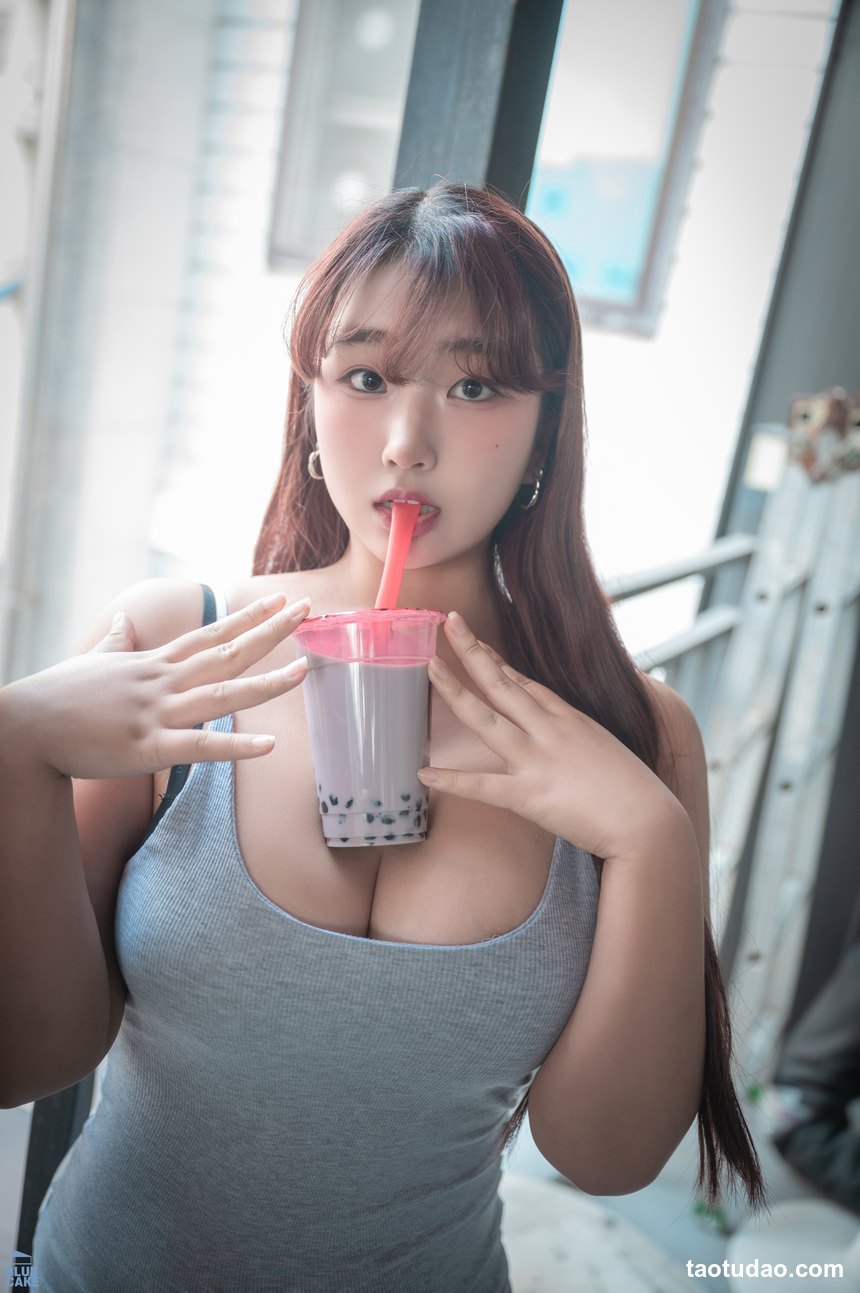 图片[4]-[BLUECAKE] GGuBBu – Bubble Tea Challenge [155P-1.57GB]-绅士图