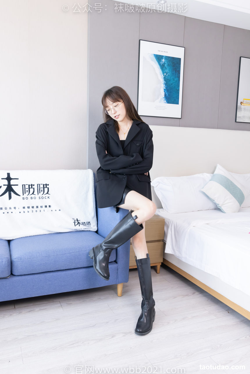 图片[2]-[BoBoSocks袜啵啵]NO.486 稚予-长靴、黑网袜、裸足、裸足踩奶油蛋糕 踩完蛋糕泡脚剧情[149P+1V／5.74GB]-绅士图