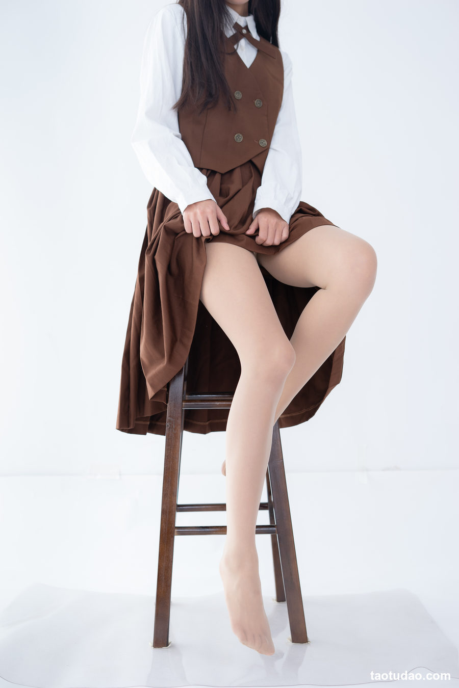 图片[3]-紧急企划 内部 一只喵喵梓 棕色JK裙 [48P+1V-1.09GB]-绅士图