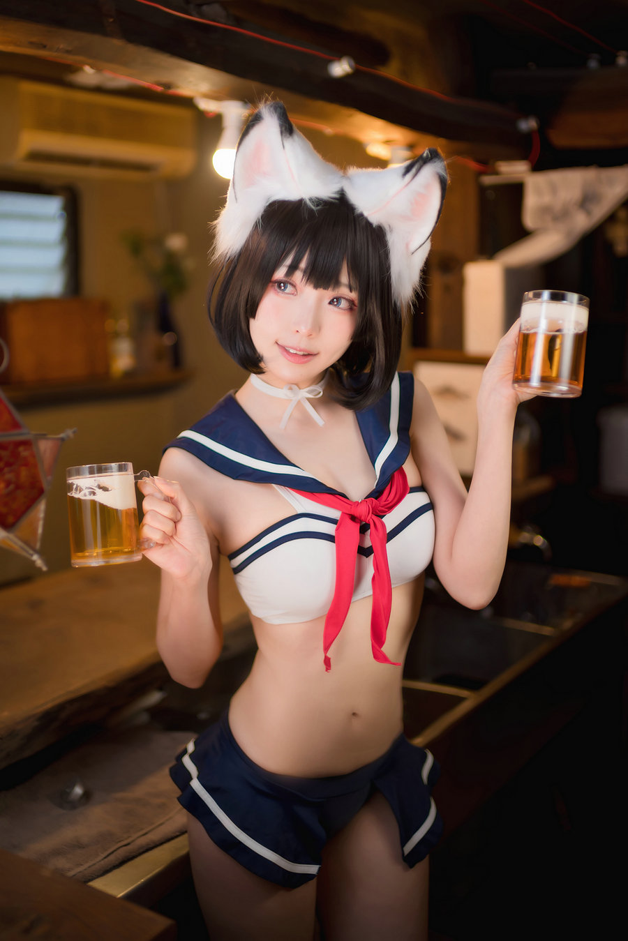 Ely_eee(ElyEE子) – Kemomimi Izakaya 獸耳居酒屋 / 31P-59MB / cos萌妹-绅士图