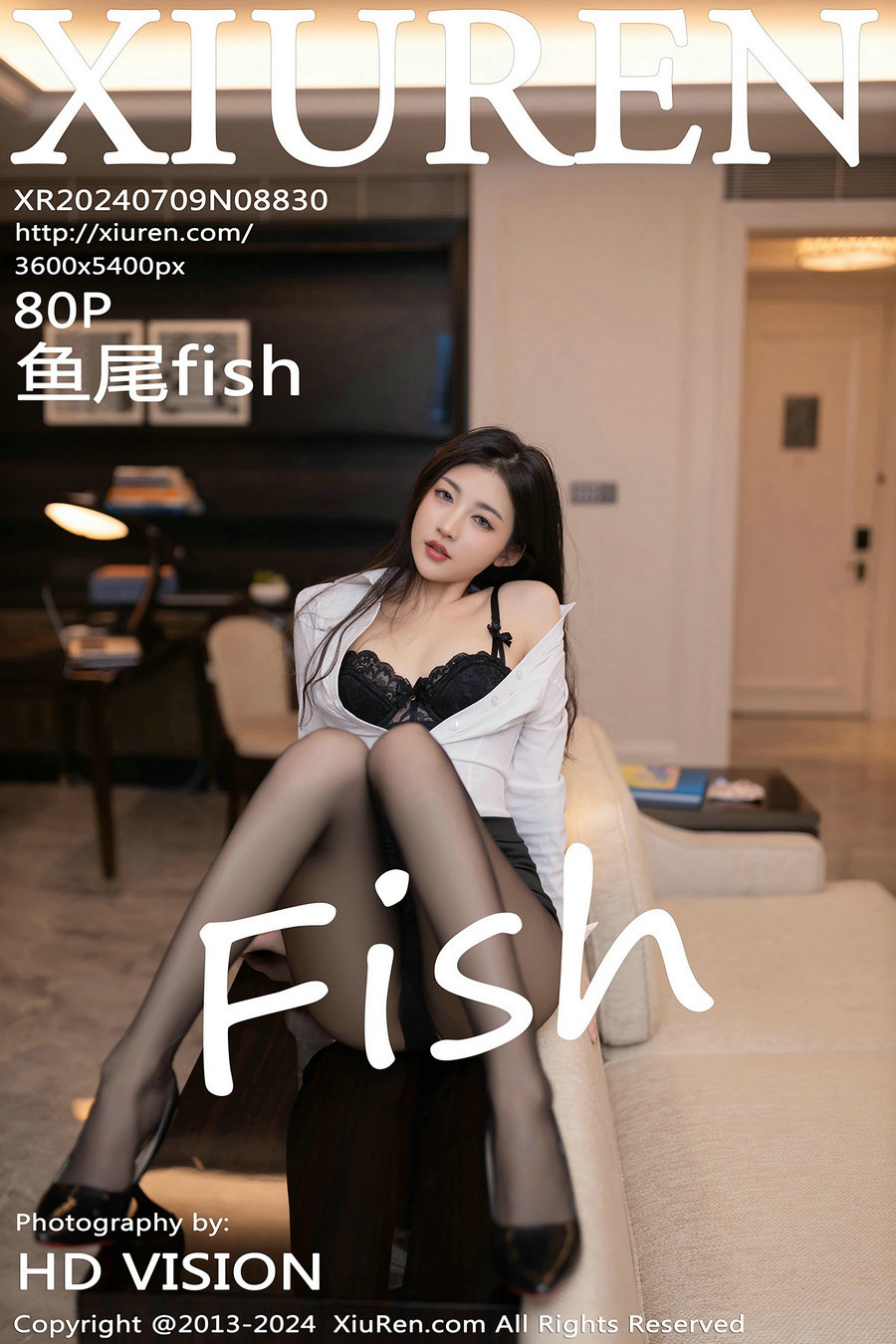 / 秀人美媛馆 / 2024.07.09 No.8830 鱼尾fish / 80P377MB / 秀人网-绅士图