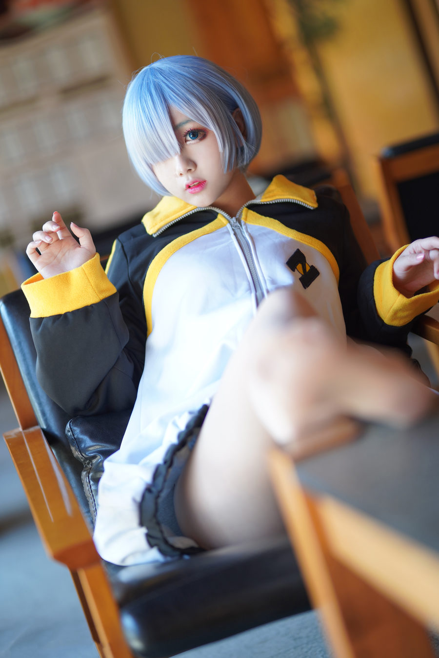 图片[2]-[喵糖映画]VOL.449 雷姆蓝发[23P-389MB]-绅士图