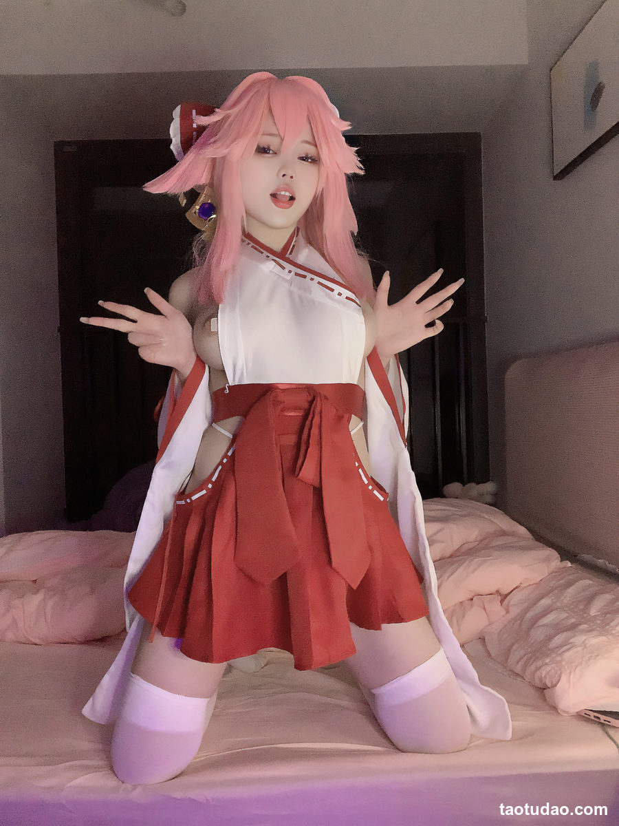 图片[3]-小瑶幺幺 – 八重巫女 [21P-46MB]-绅士图