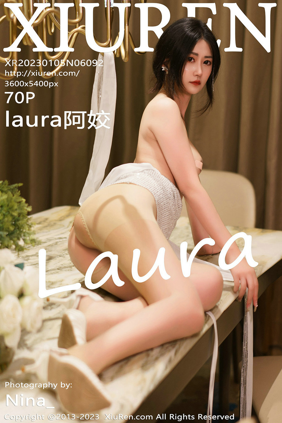 / 秀人美媛馆 / 2023.01.05 No.6092 laura阿姣 / 70P626MB / 秀人网-绅士图
