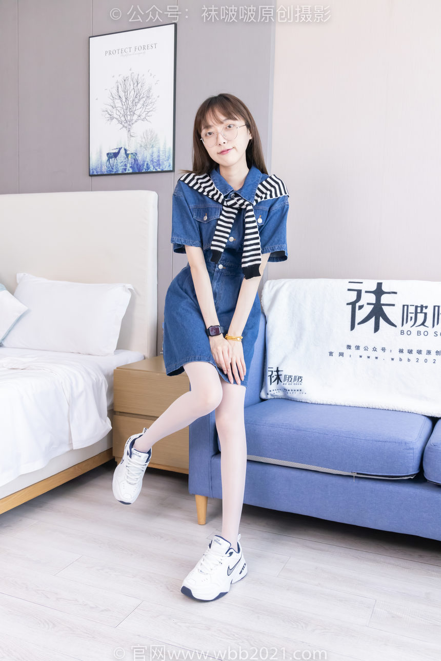 图片[2]-[BoBoSocks袜啵啵]NO.435 稚予-板鞋、运动鞋、白丝、肉丝[150P+1V／6.25GB]-绅士图