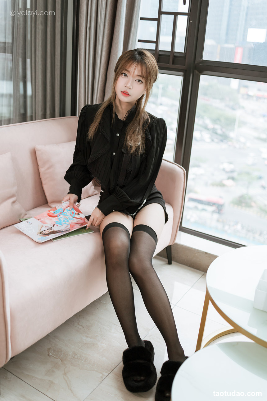 图片[2]-[YALAYI雅拉伊]2023.03.10 NO.1015 纯与欲 阿禾[45+1P／452MB]-绅士图