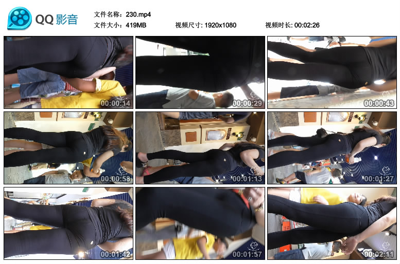 精选街拍视频 No.694 纳兰性急作品 罕见极品紧裤少妇 / 1V-419MB / 街拍视频-绅士图