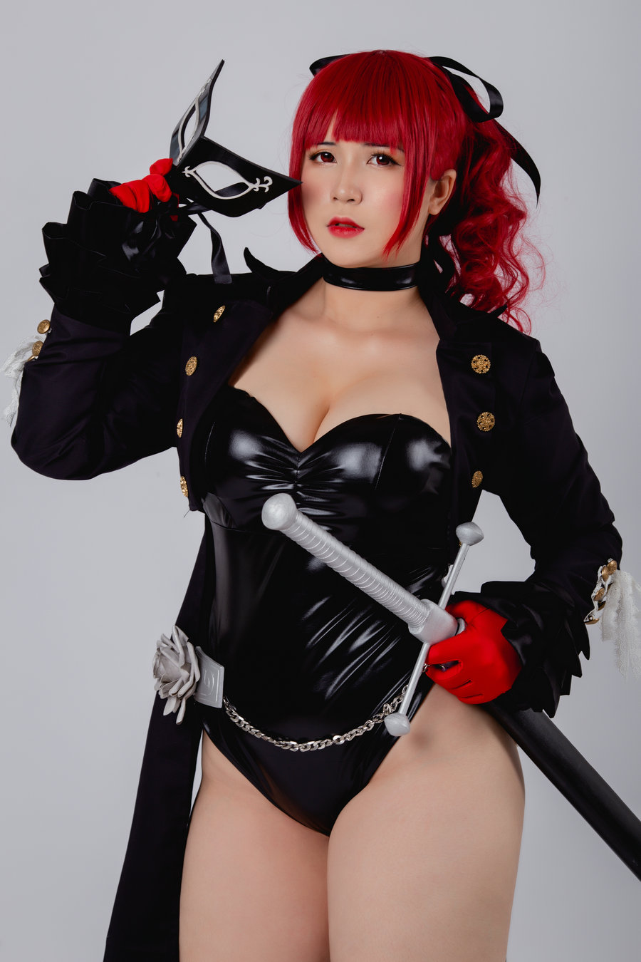 Uy Uy - Kasumi-Persona 5 Royal / 35P5V-295MB / cos萌妹-绅士图