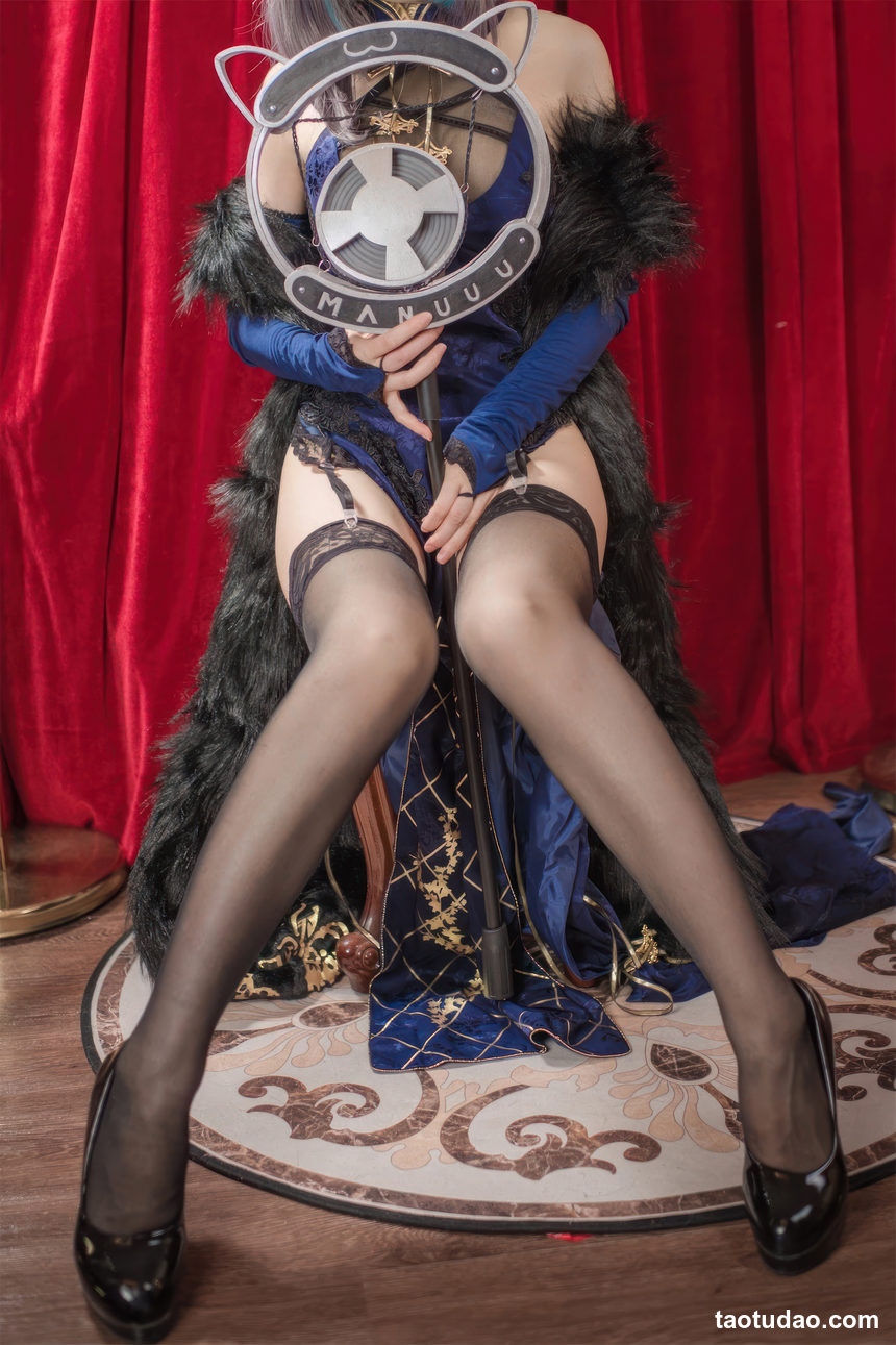 图片[4]-coser衣衣-碧蓝航线-柴郡旗袍[57P-271MB]-绅士图