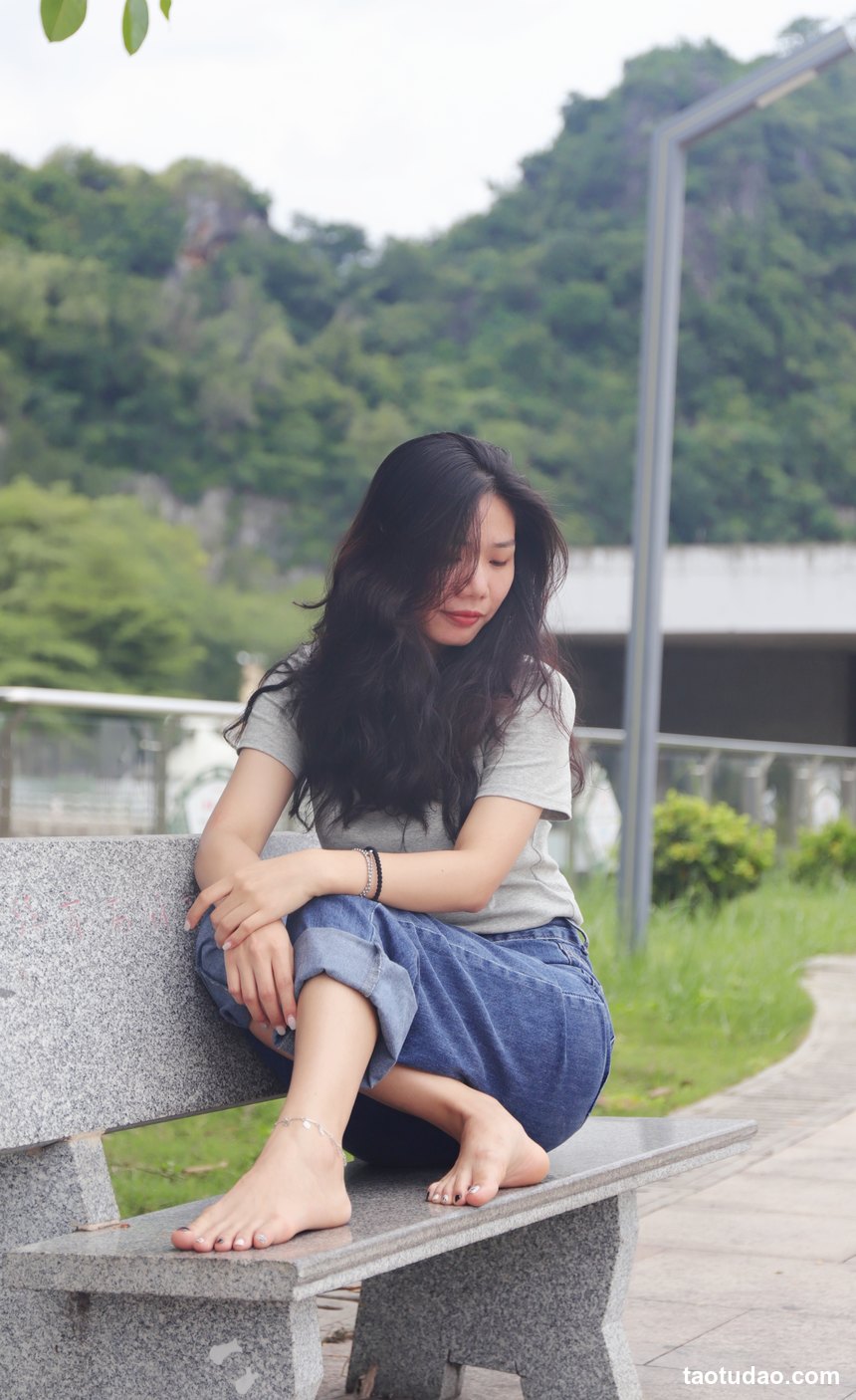 图片[4]-Pary摄影 NO.031 小允牛仔裤精致美甲红润脚底[144P／752MB]-绅士图