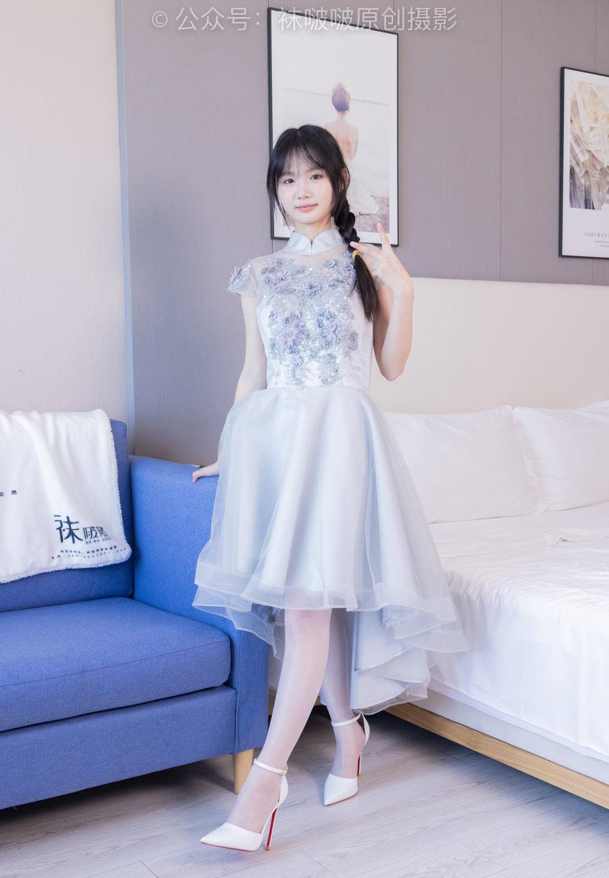 图片[2]-[BoBoSocks袜啵啵]NO.512 甜甜圈-高跟鞋、油亮薄白丝、袜踩奶油蛋糕剧情[143P+1V／6.31GB]-绅士图