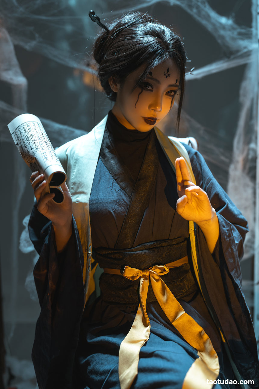 图片[3]-杏仁曲奇 –黑神话 四妹[50P-1.48G]-绅士图