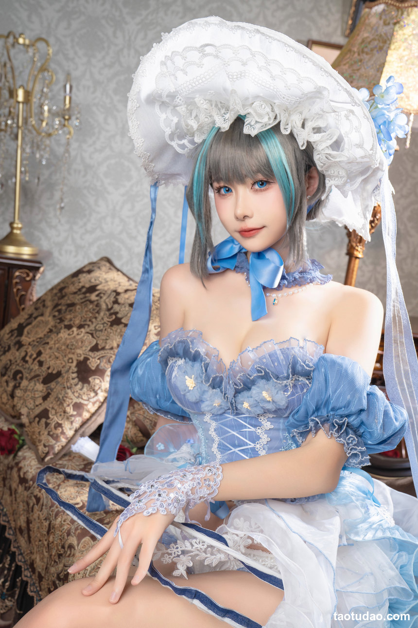 图片[2]-Momoko葵葵  柴郡本 礼服+旗袍 [56P-385MB]-绅士图