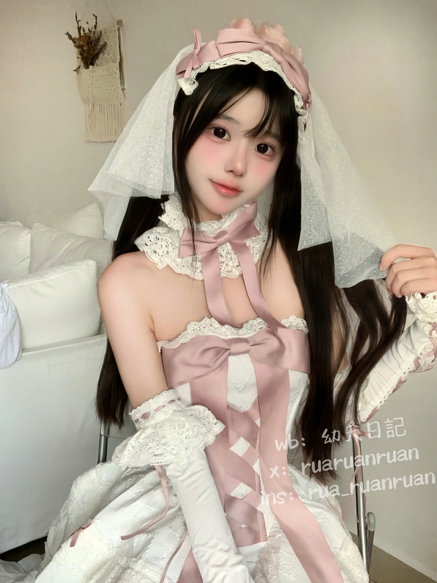rua阮阮 – 初恋缎带 / 18P-22MB / cos萌妹-绅士图