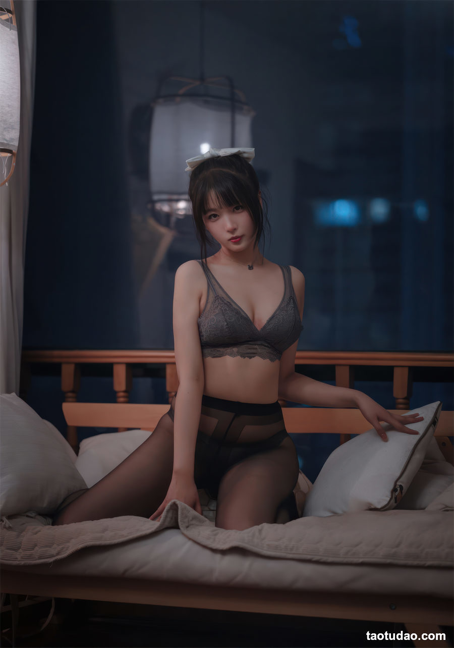 图片[3]-轩萧学姐 –  2023.4月舰长 灰色蕾丝[50P-320MB]-绅士图