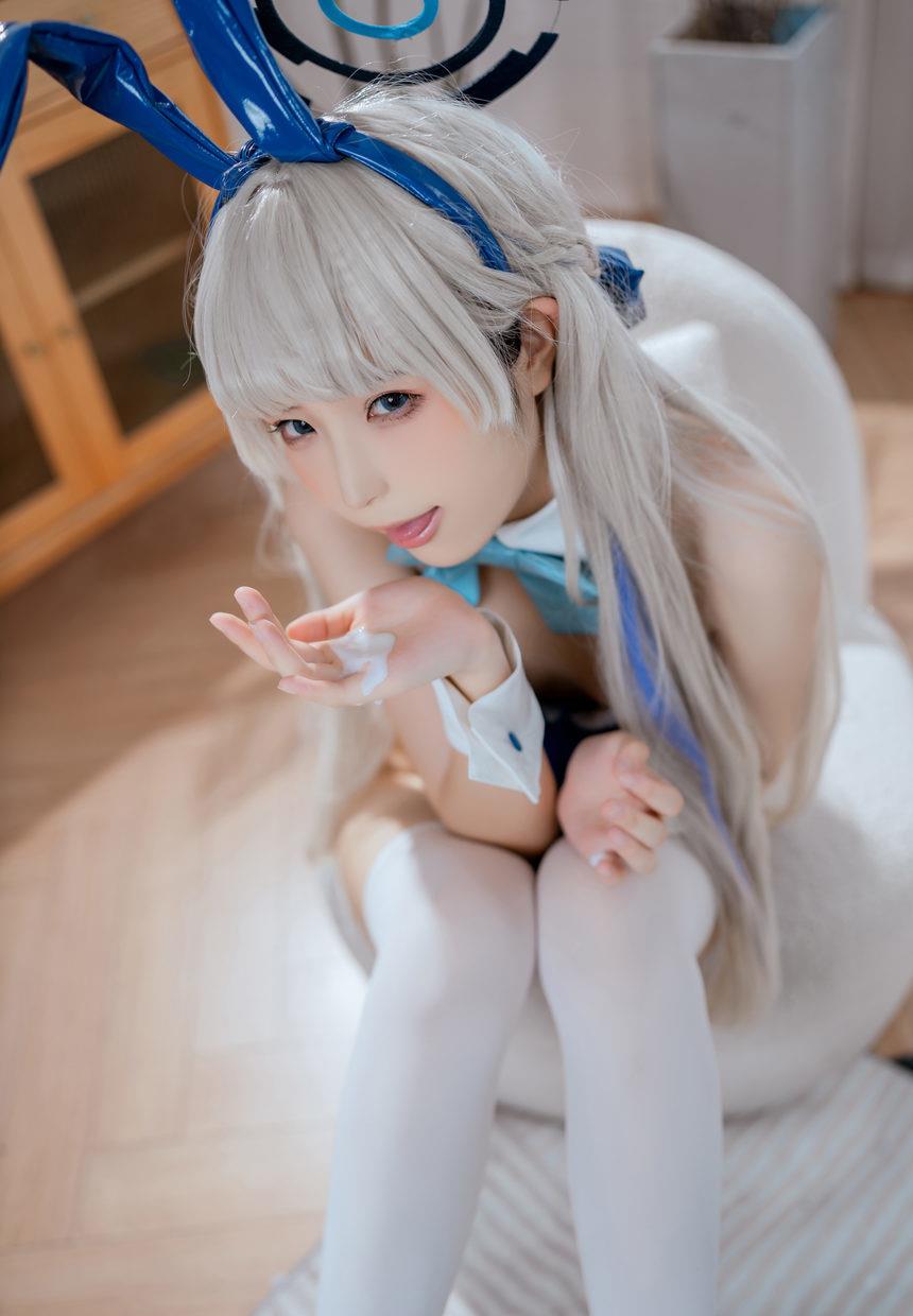 图片[3]-Quan冉有点饿-蔚蓝档案-飞鸟马时兔女郎[70P-831MB]-绅士图