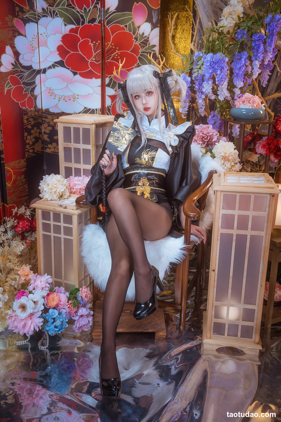 图片[3]-萌芽儿 -白兔和服 [18P-266M]-绅士图