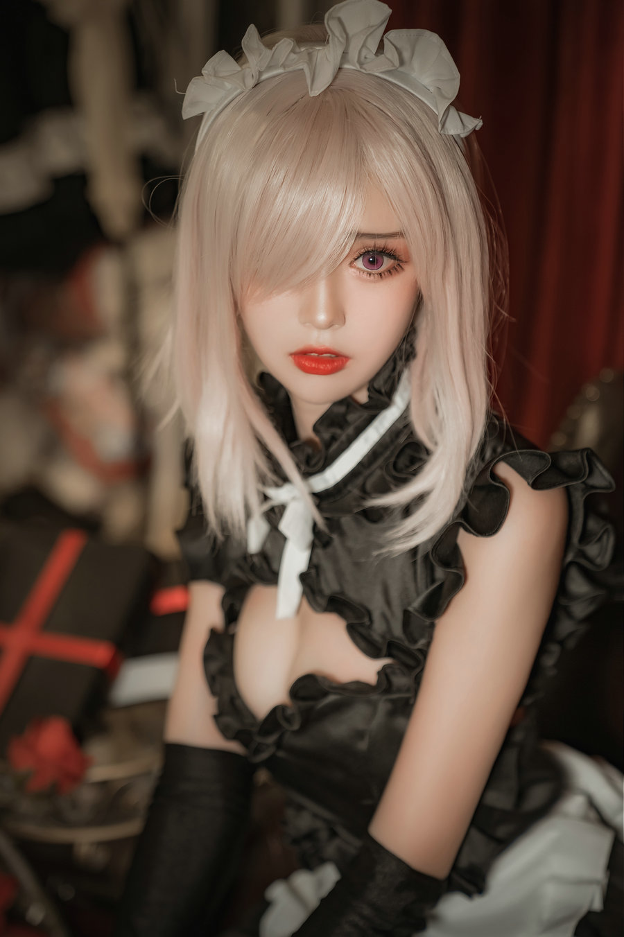 虫皿虫皿 - 玛修女仆 / 13P-193MB / cos萌妹-绅士图