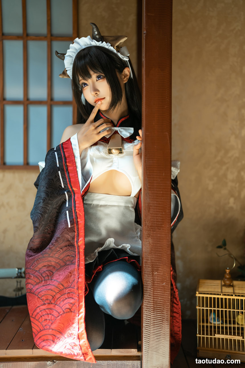 图片[2]-蠢沫沫- 牛牛女仆 [15P-143M]-绅士图