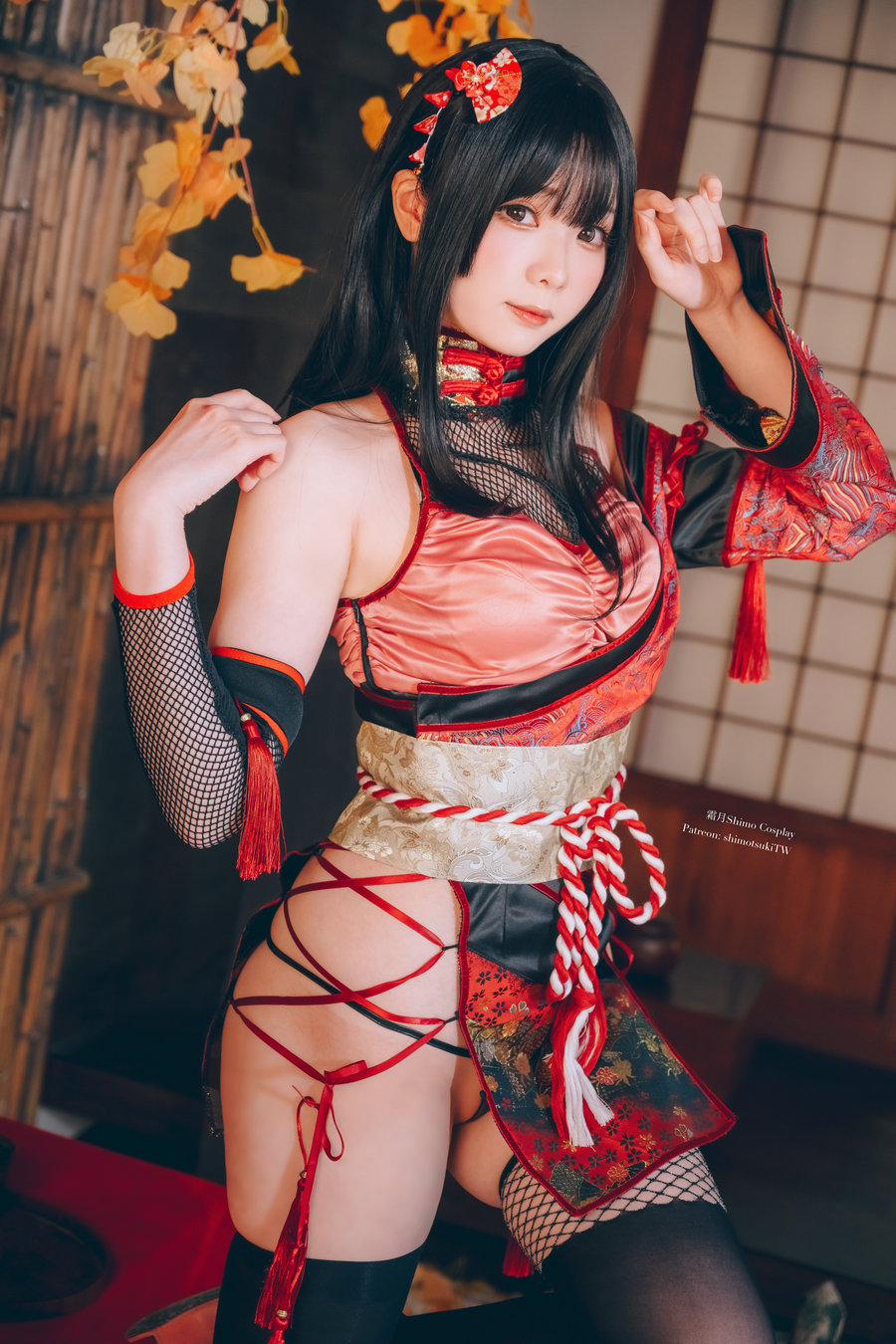微博妹纸霜月shimo - 性感忍者 / 20P-403MB / cos萌妹-绅士图