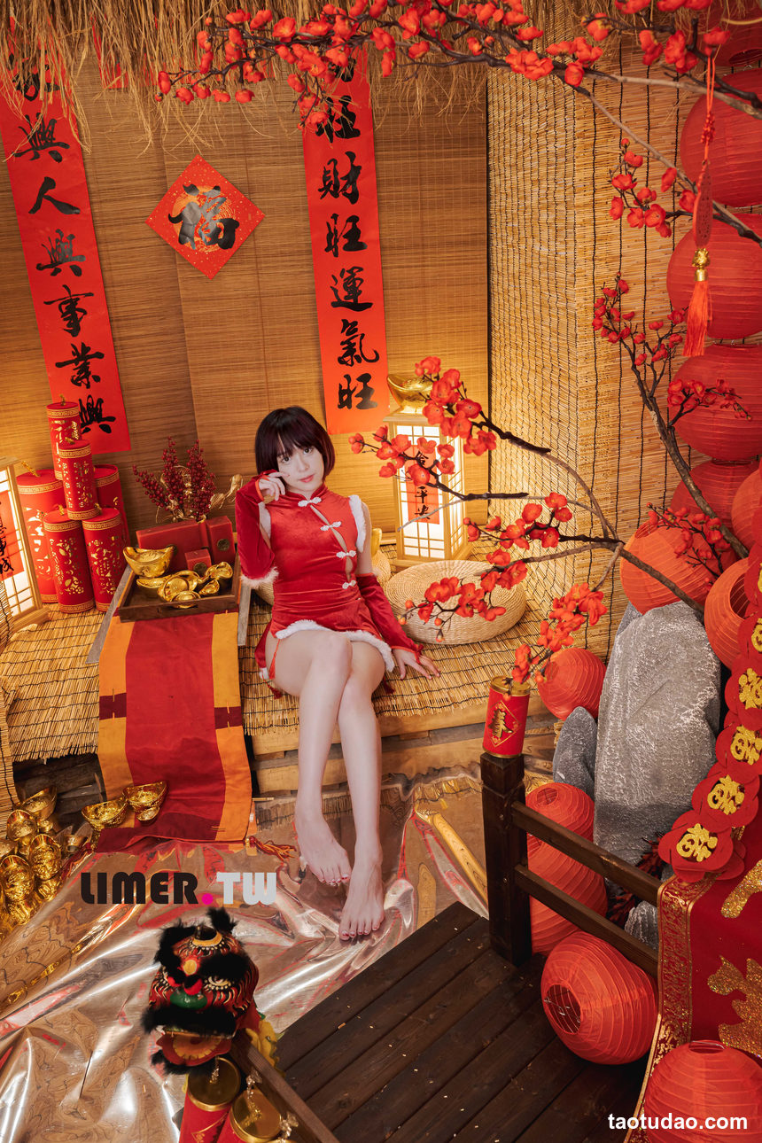 图片[2]-Limerence原创 NO.094 Yua 新年特輯 裸足 拜年[196P+1V／1.35GB]-绅士图