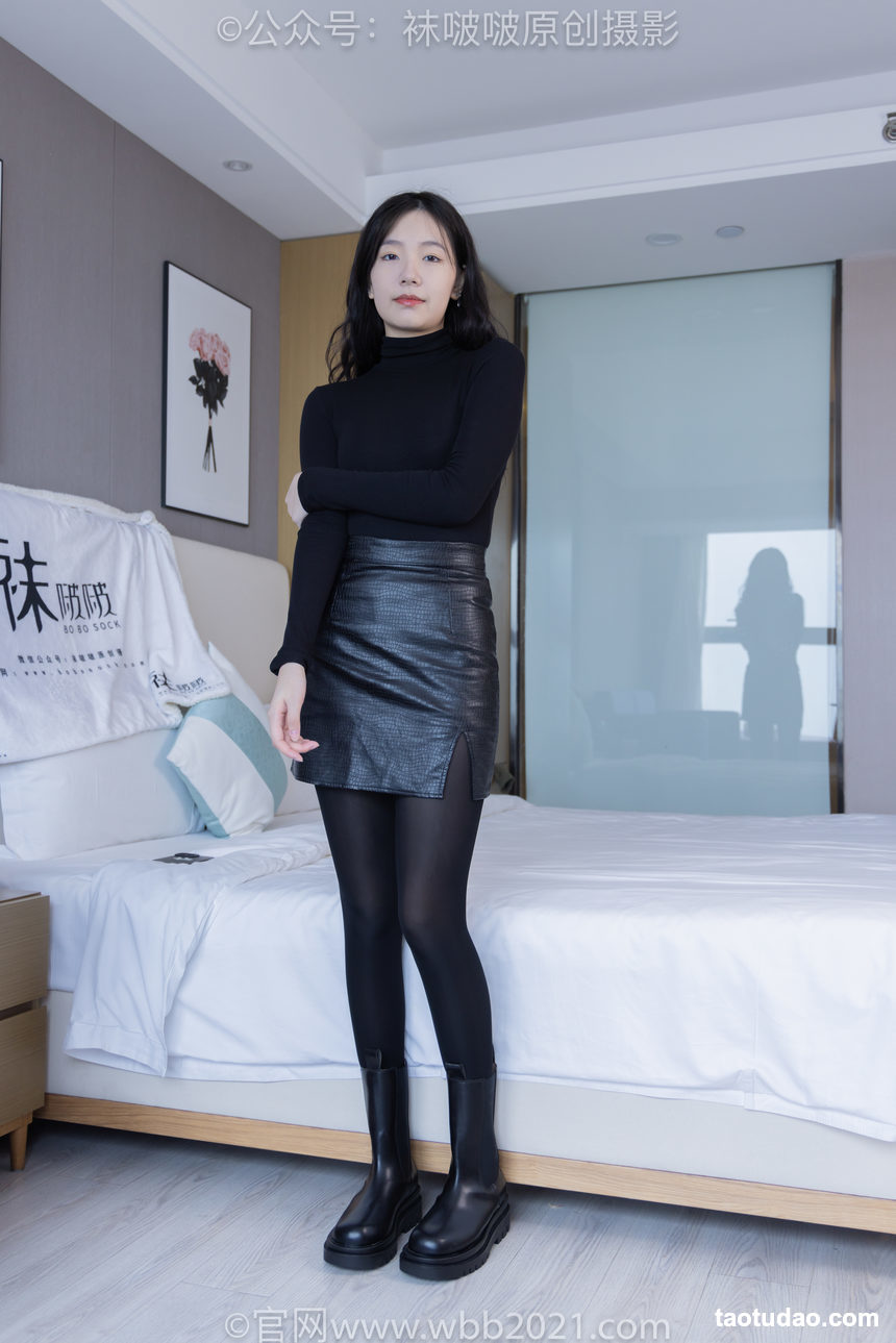 [BoBoSocks袜啵啵]NO.501 小甜豆 短靴、长靴、厚黑丝[147P+1V／6.95GB]-绅士图