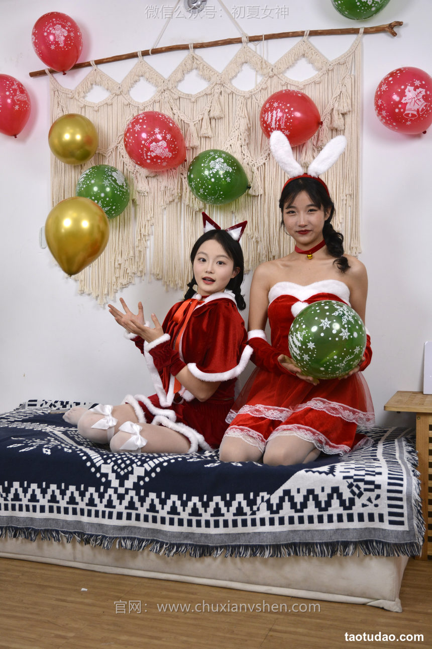 图片[3]-初夏女神 NO.125 点点、双双 圣诞快乐[140P+2V／3.44GB]-绅士图