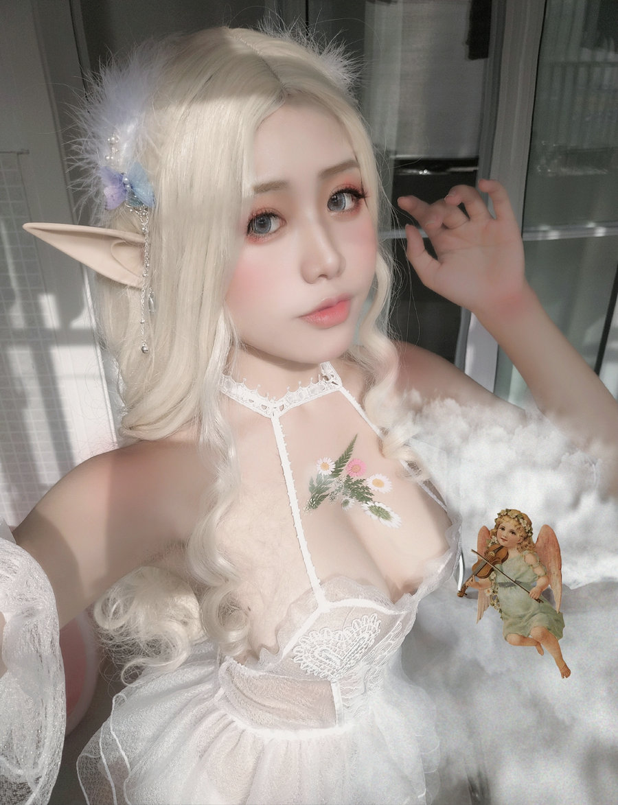 一笑芳香沁写真 - 少女与花 / 25P-59MB / cos萌妹-绅士图