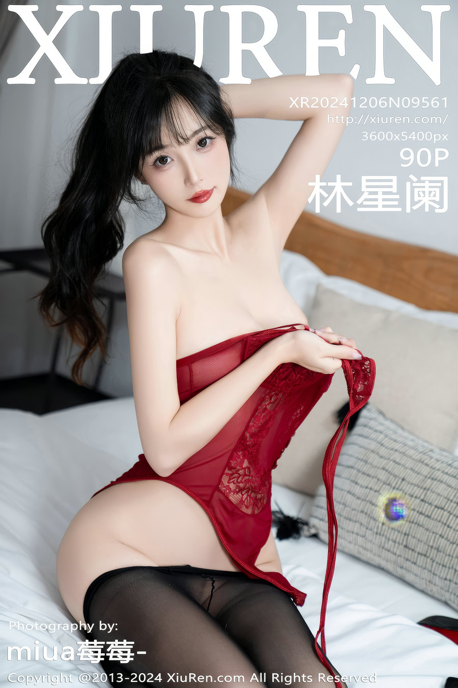/ 秀人美媛馆 / 2024.12.06 No.9561 林星阑 / 90P812MB / 秀人网-绅士图