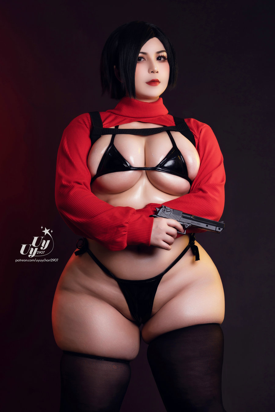 Uy Uy - Ada Wong / 44P7V-609MB / cos萌妹-绅士图