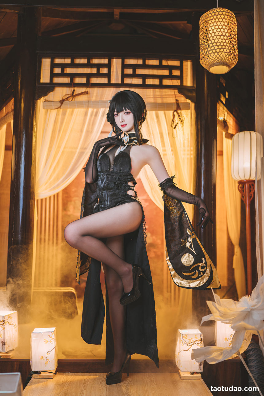 图片[3]-封疆疆v-碧蓝航线-镇海旗袍[32P-435MB]-绅士图