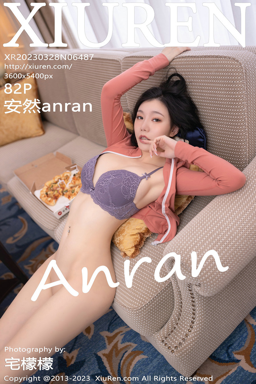 / 秀人美媛馆 / 2023.03.28 No.6487 安然 / 82P668MB / 秀人网-绅士图