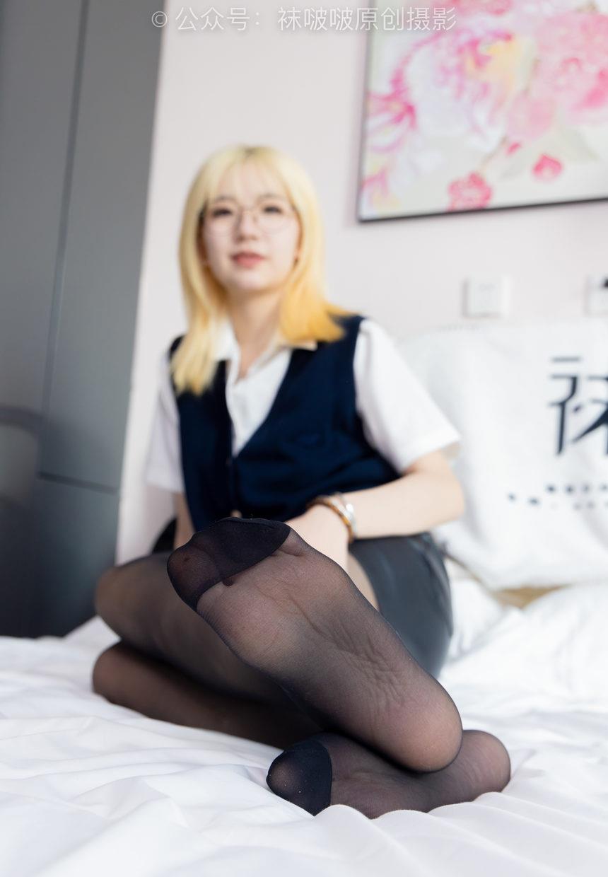 图片[4]-[BoBoSocks袜啵啵]NO.507 小甜豆 高跟长靴、薄黑丝、皮衣外套、ol风[140P+2V／5.96GB]-绅士图