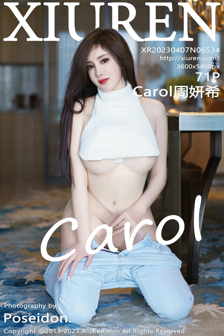 / 秀人美媛馆 / 2023.04.07 No.6534 周妍希 / 71P429MB / 秀人网-绅士图