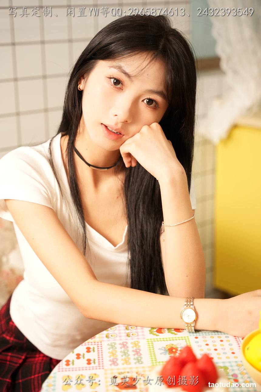 图片[2]-[觅芙少女]NO.264 灵儿-在厨房偷懒的小女仆[259P+1V／6.27GB]-绅士图