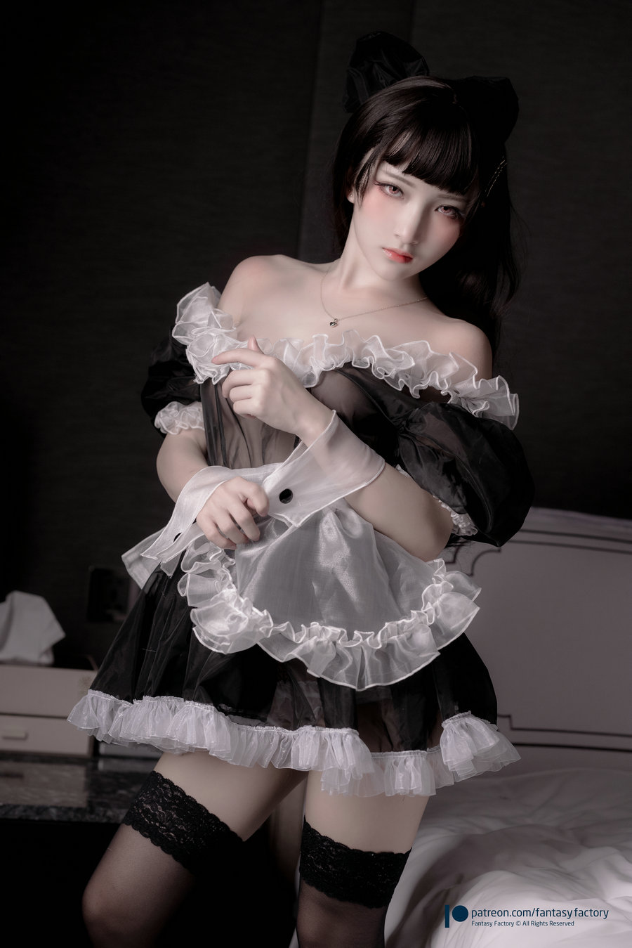 / Fantasy Factory / 小丁Cosplay写真 - 2020.07 女仆 JK 死库水 / 156P-3.02GB / cos萌妹-绅士图