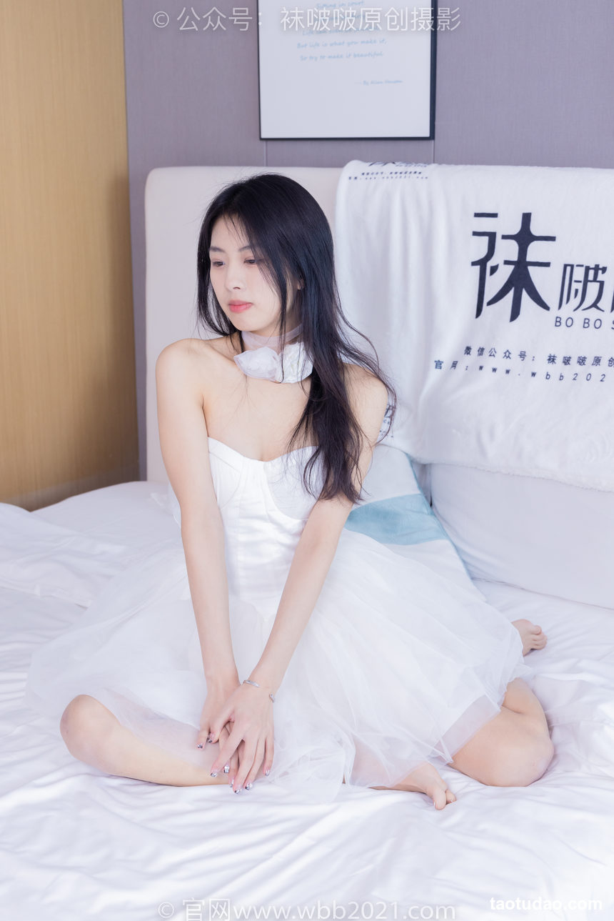 图片[3]-[BoBoSocks袜啵啵]NO.409 奶油-两双高跟鞋、厚白丝大腿袜、裸足[198P+1V／8.28GB]-绅士图