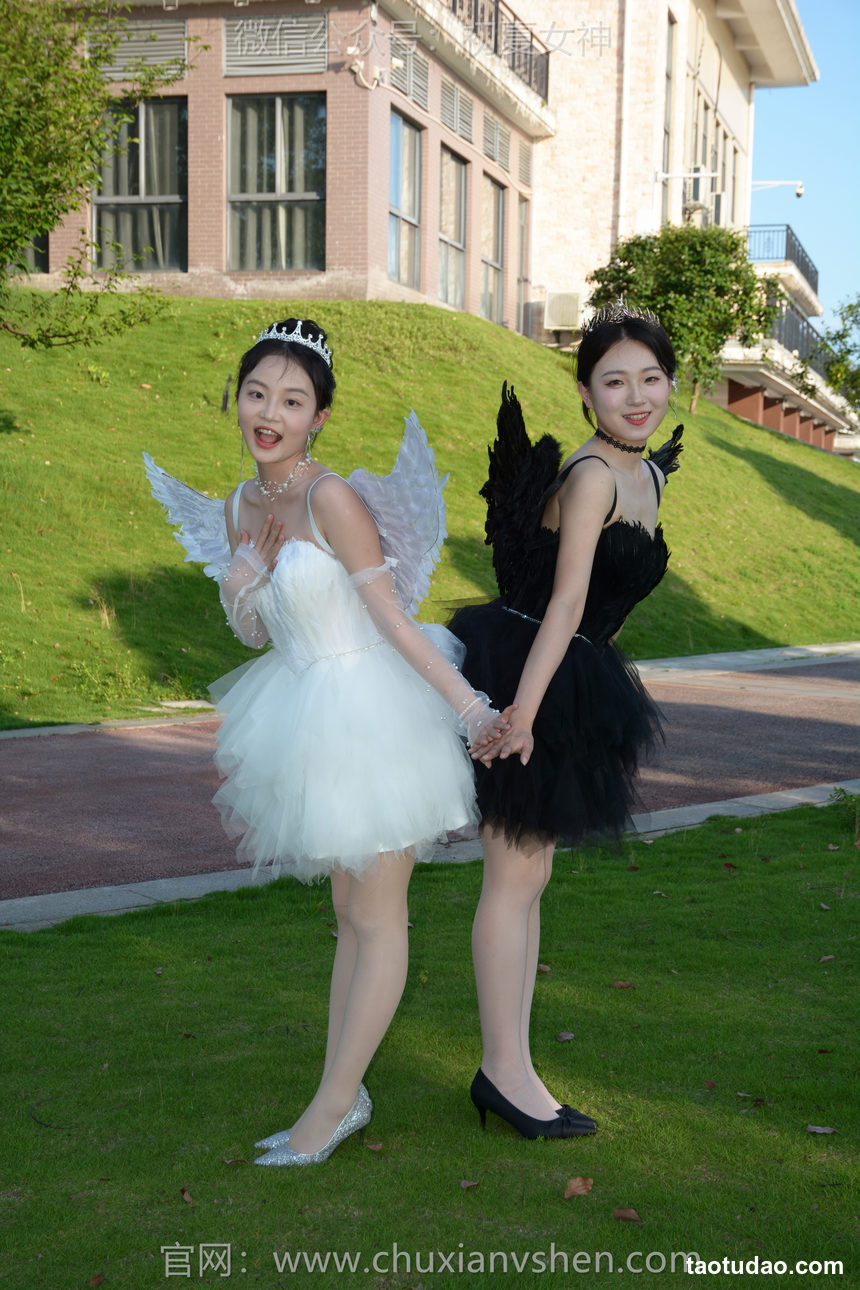 图片[3]-初夏女神 NO.222 双双、环环 黑白天使[140P+1V／6.10GB]-绅士图