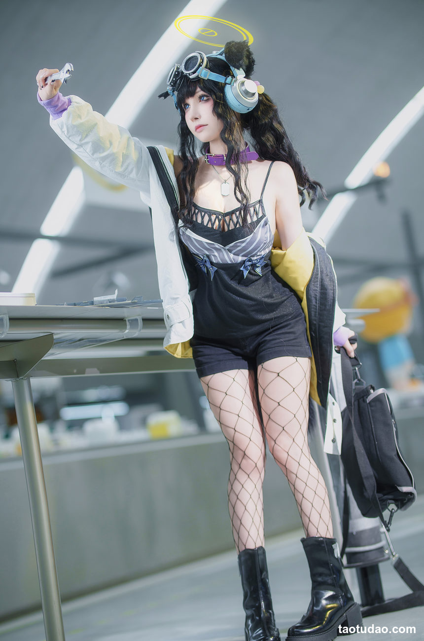 图片[3]-一千只猫薄禾 – NO.016 蔚蓝档案 阿洛娜[17P-178.9M]-绅士图