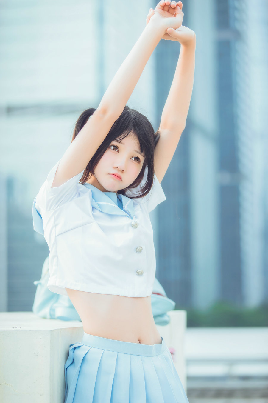 桜桃喵 - 少女之微风轻轻起 / 19P-163MB / cos萌妹-绅士图